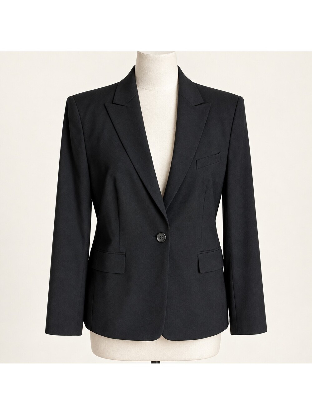 BOSS Hugo Boss Black Wool Blazer Women’s US 12 Juicy 6